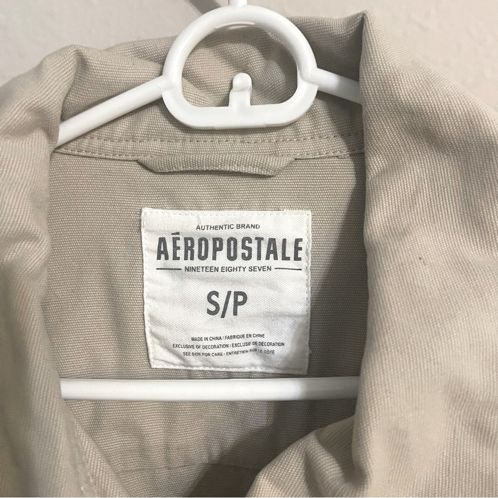 Aeropostale khaki Trench Coat - Picture 5 of 8